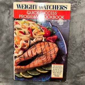 Weight Watchers' Quick Success Program Cookbook, Hardcover, 1988